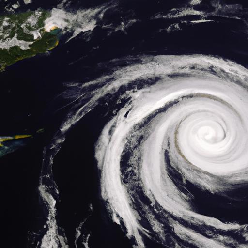 Hình ảnh vệ tinh về cơn bão từ không gian