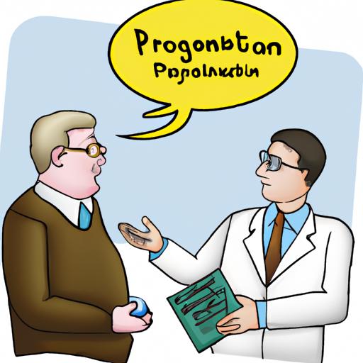 Bác sĩ giải thích về prostaglandins cho bệnh nhân