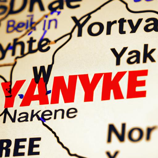 Bản đồ Hoa Kỳ với thuật ngữ Yankee được đánh dấu