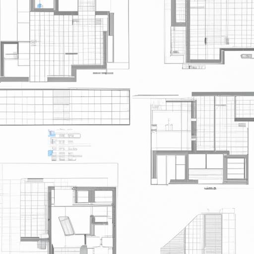 Bộ bản vẽ kiến trúc được tạo ra bằng AutoCAD LT.