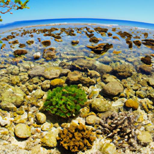 Bờ biển nguyên sơ với rạn san hô sặc sỡ và đờn cá đa dạng