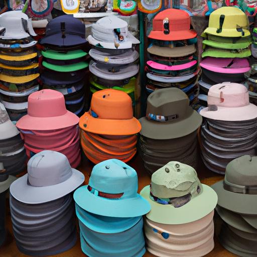 Bộ sưu tập mũ bucket hat với nhiều màu sắc khác nhau