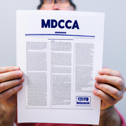 Cầm tài liệu về quy định DMCA
