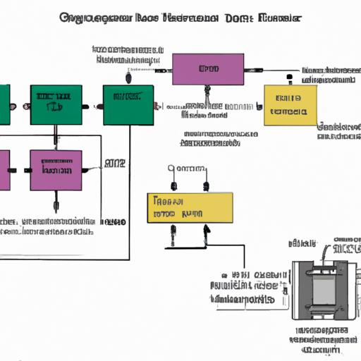 Biểu đồ cho thấy các thành phần của một thiết bị DC DR