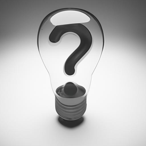 Đèn bóng với dấu hỏi bên trong, liên quan đến counterintuitive là gì