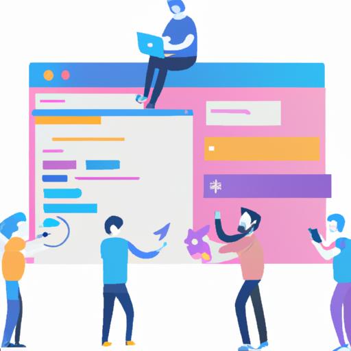 Đội ngũ lập trình viên làm việc trên dự án Flutter.
