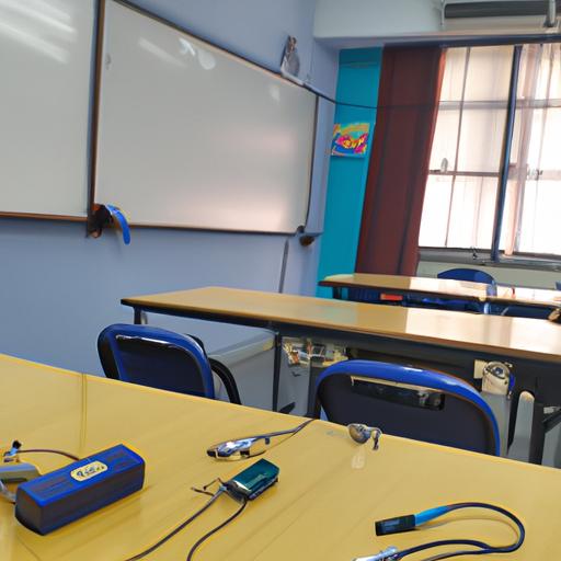 Lớp học được trang bị các phương tiện giảng dạy sử dụng công nghệ SF