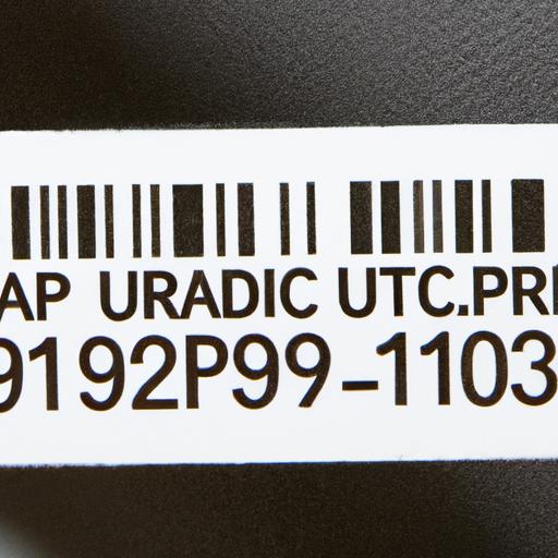 Mã UPC rõ ràng trên nhãn sản phẩm.