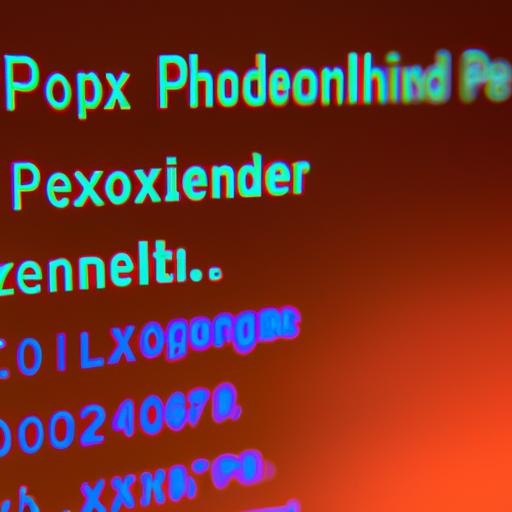 Màn hình máy tính hiển thị mã nguồn Phoenix