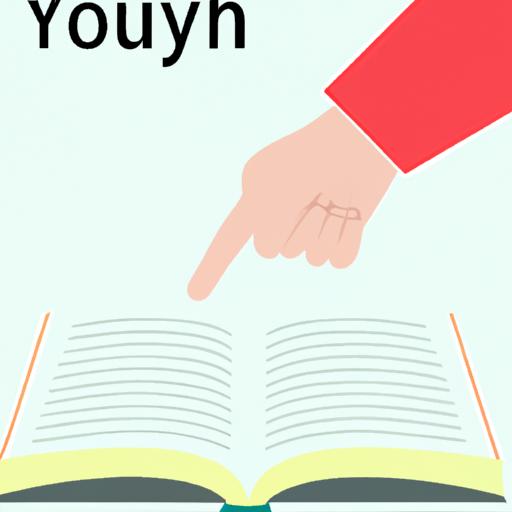 Người cầm sách và chỉ vào lỗi chính tả