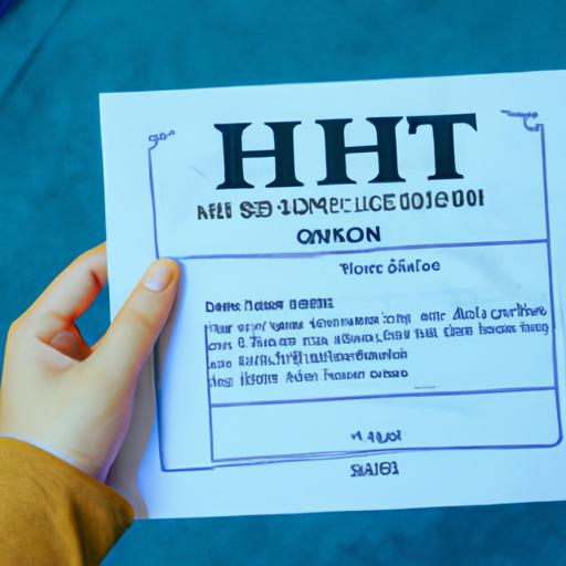 Người cầm tài liệu với thuật ngữ hải quan tiếng Anh