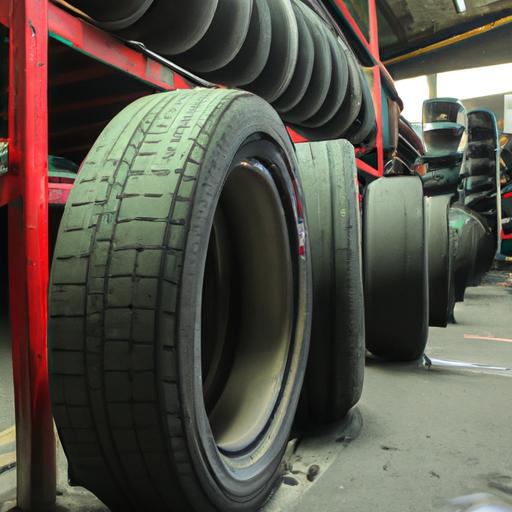 Sản xuất lốp xe sử dụng SBR trong nhà máy