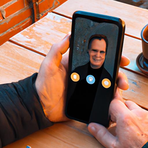 Sử dụng Skype trên điện thoại trong quán cà phê