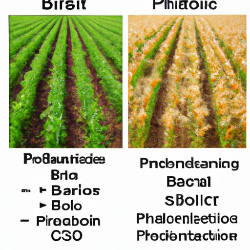 So sánh tác động của sản phẩm sinh học và hóa chất đến cây trồng