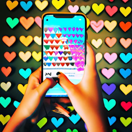 Sử dụng tính năng tình yêu trên Instagram để thể hiện sự ngưỡng mộ với bài đăng của người nổi tiếng