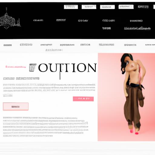 Thiết kế website sang trọng cho một thương hiệu thời trang cao cấp