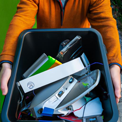 Vứt bỏ thiết bị điện tử đúng cách để bảo vệ môi trường