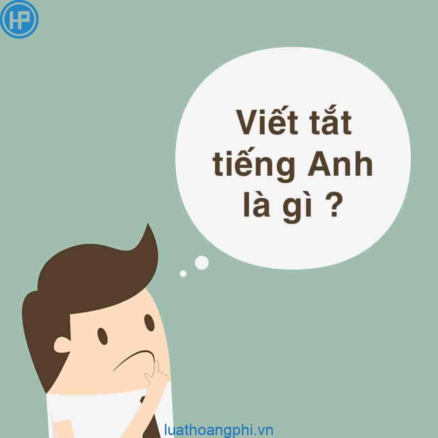 Tên viết tắt tiếng anh là gì